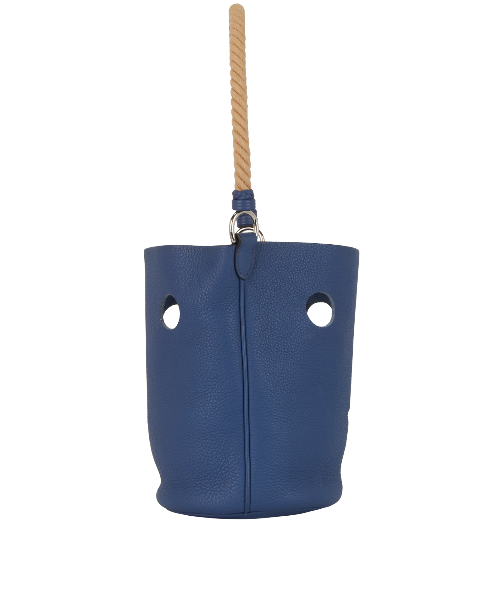 Mangeoire PM In Taurillon Clemence Pacific Blue, &pound;750, Handbags, Blue, Leather, Side view